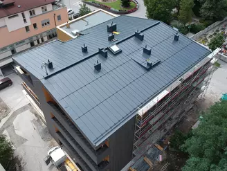 Blechdach verzinkt beschichtet - elementW